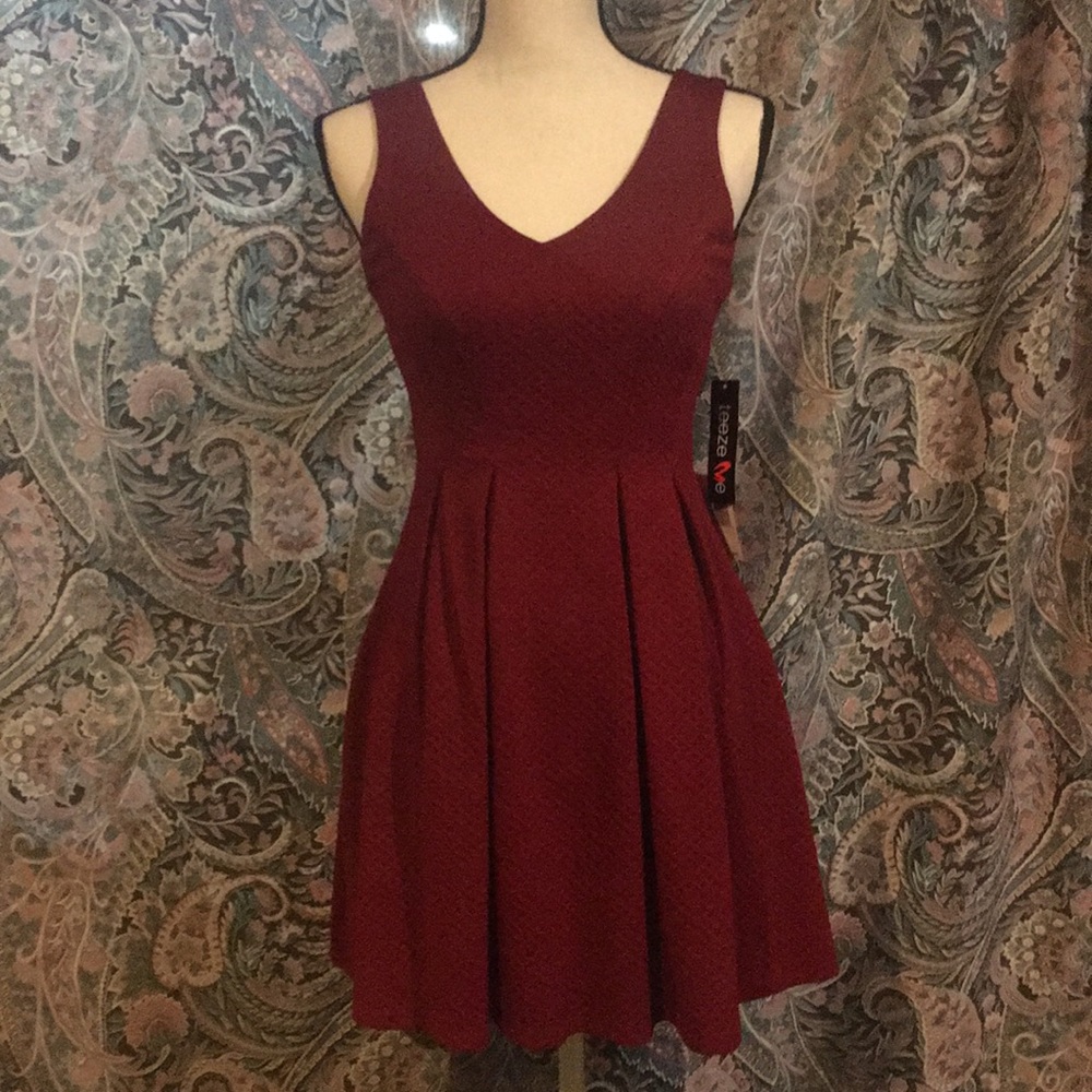 Wine dress